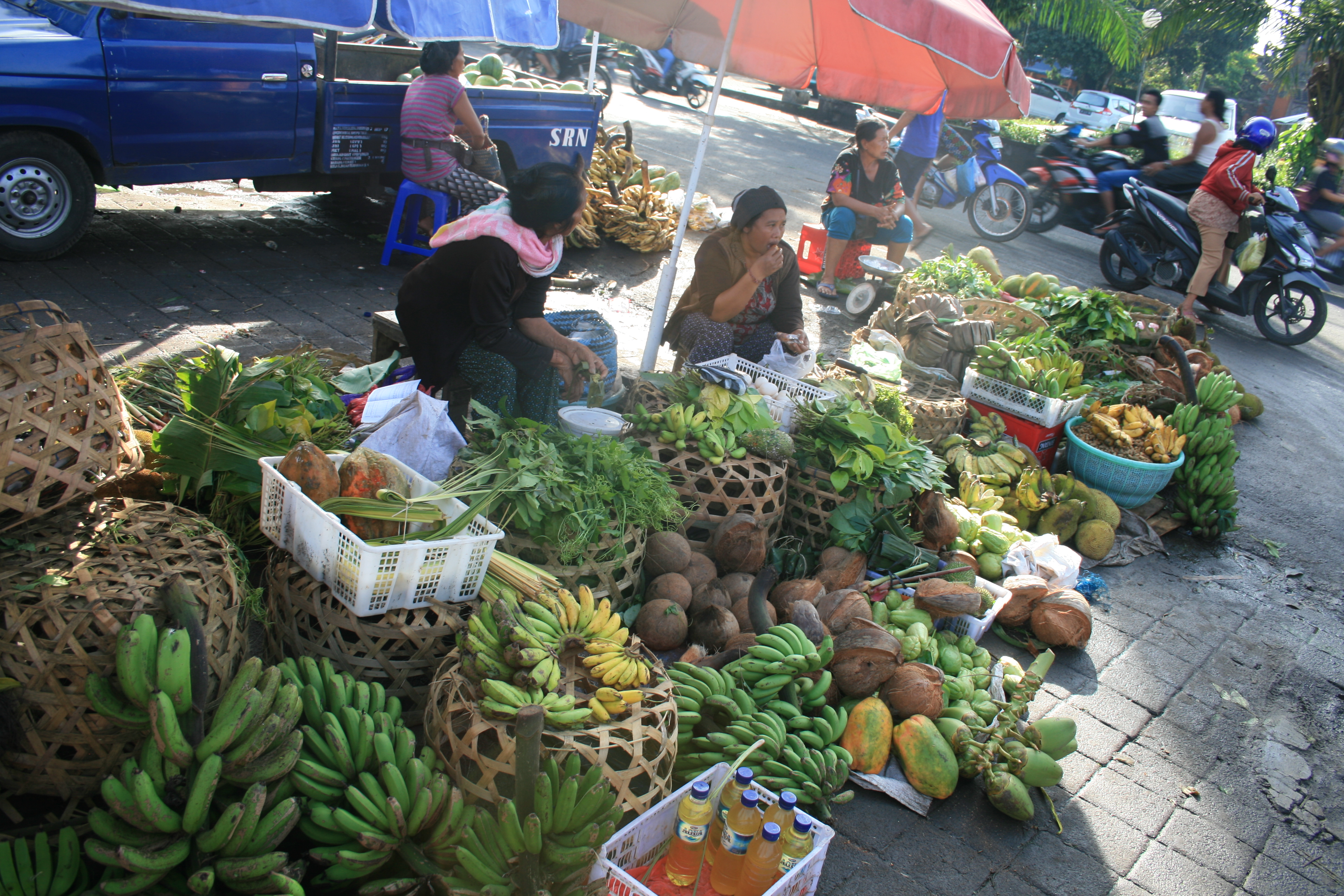 Lokale markt in Ubud